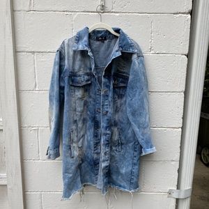 Long Denim Jacket